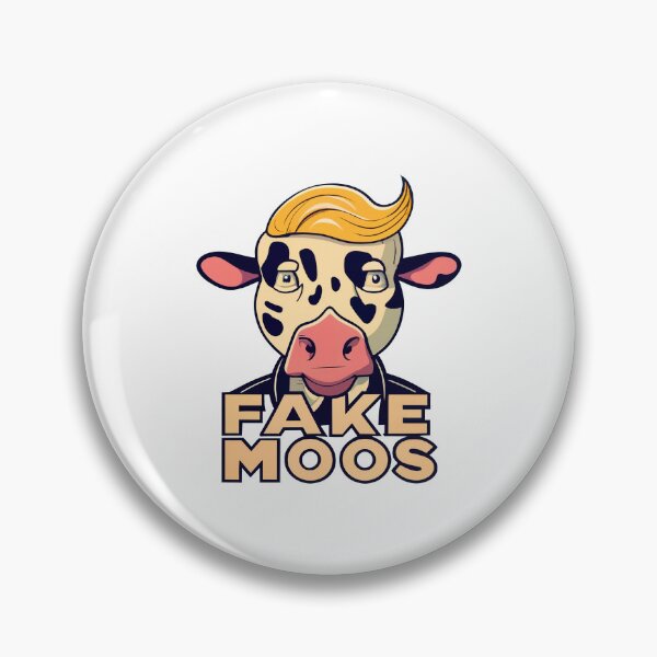 Item preview, Fake Moos news Trump funny cow lover bovine  designed and sold by w1ckerman.