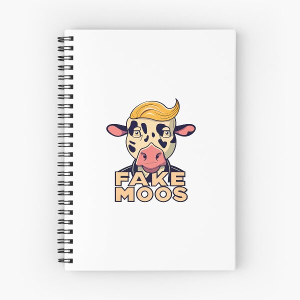 Item preview, Fake Moos news Trump funny cow lover bovine  designed and sold by w1ckerman.