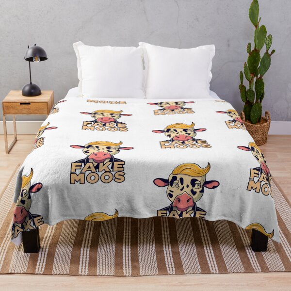 Item preview, Fake Moos news Trump funny cow lover bovine  designed and sold by w1ckerman.