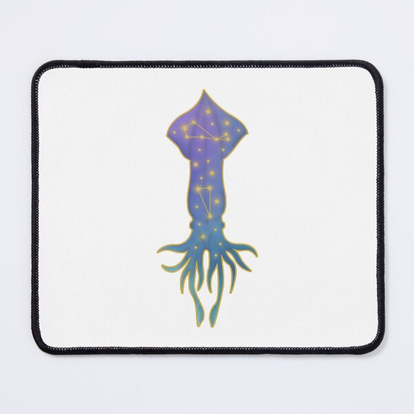 Item preview, Squid Star Constellation Watercolor designed and sold by Saltycurrent1.