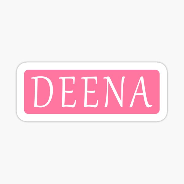 Artikel-Vorschau von Deena Name, designt und verkauft von Jeallan Designs.