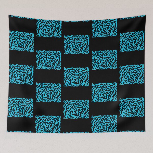 Item preview, soft blue turing pattern designed and sold by auman-imple.