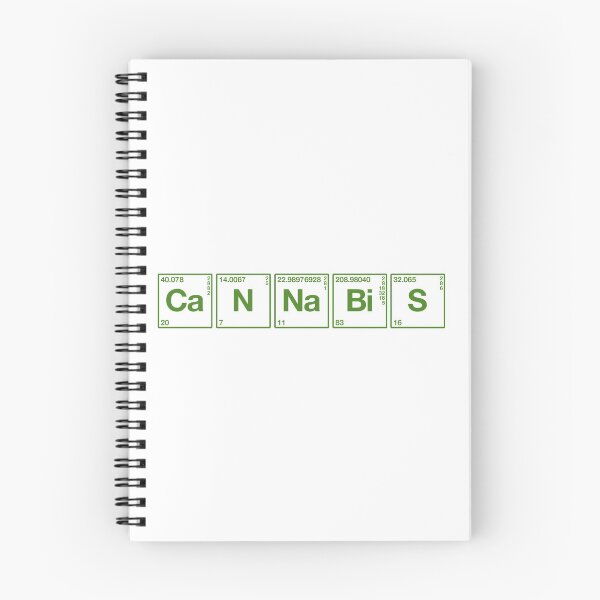Item preview, Cannabis Weed hemp periodic table of elements PSE designed and sold by anziehend.
