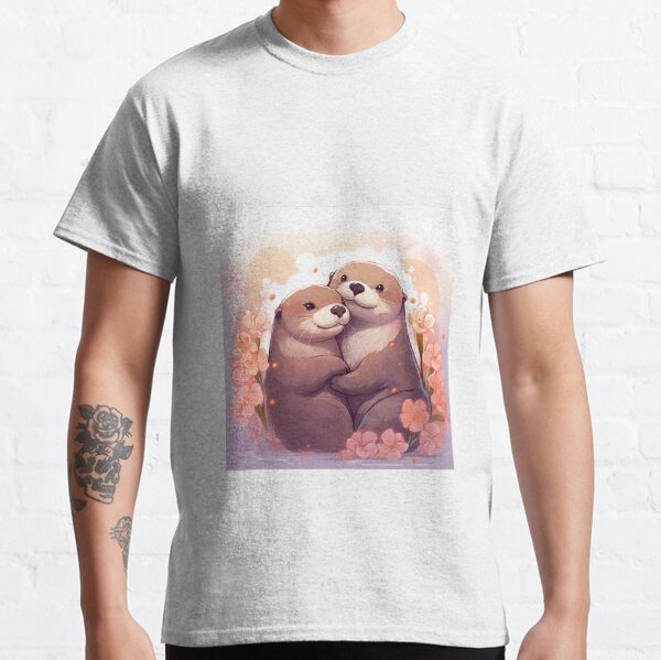 Loutres - Câlins T-shirt classique