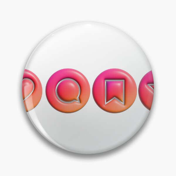 Item preview, Instagram Comment Share Save 3D designed and sold by 19xxSTORE.