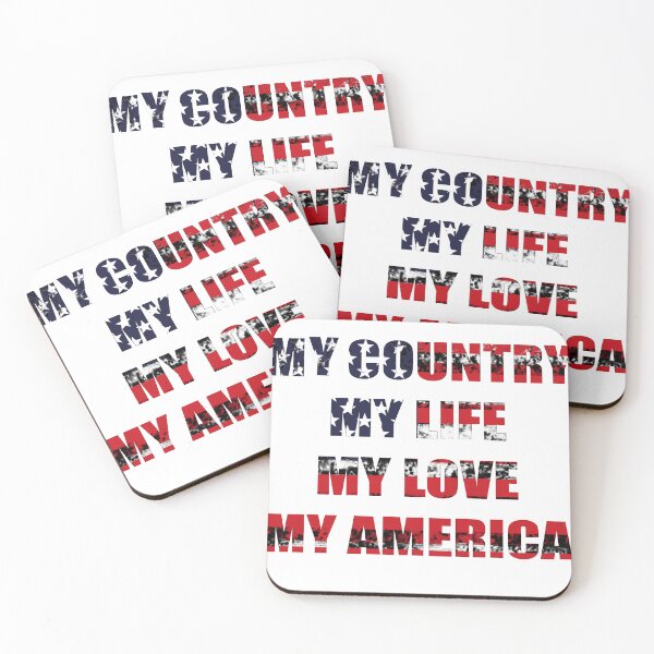 Item preview, Writing American Flag - MY COUNTRY MY LIFE MY LOVE MY AMERICA designed and sold by hemp3x.