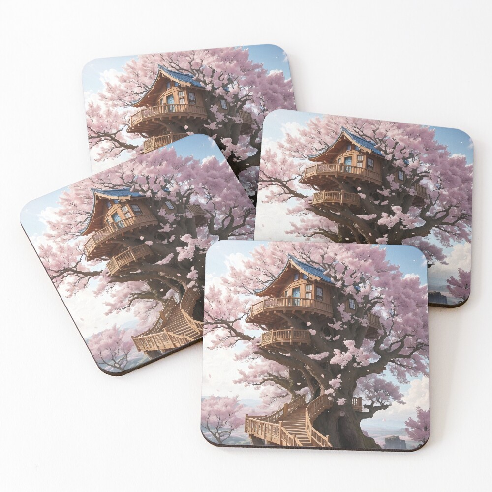 Item preview, Coasters (Set of 4) designed and sold by ROKANDESIGNART.