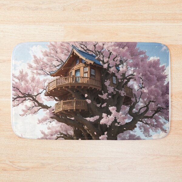 Item preview, Mystical treehouse designed and sold by ROKANDESIGNART.