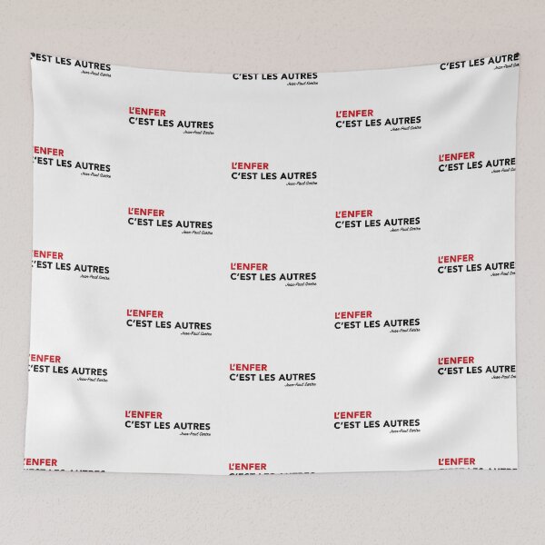 Item preview, JEAN-PAUL SARTRE: HELL IS OTHERS designed and sold by Aspretto.