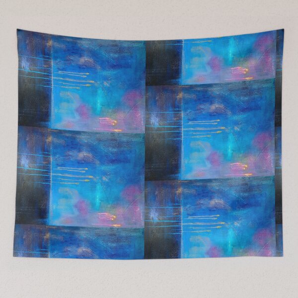 Item preview, Blue Fantasy, Blue Fantasy, Abstract designed and sold by MagicaPainting.