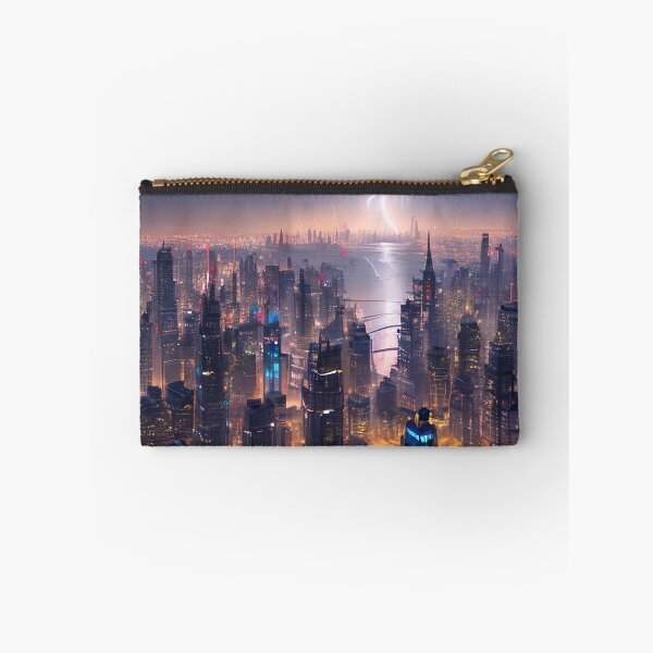 Item preview, Awe-Inspiring View of a Bright City in the Sky designed and sold by D3monic.