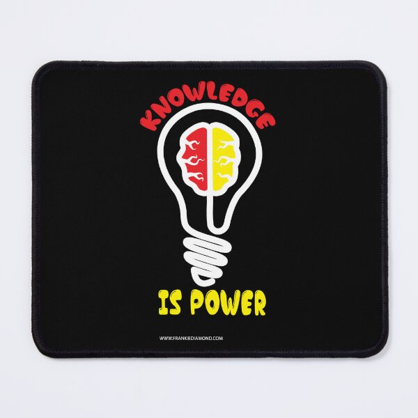 Item preview, Knowledge is Power Creative Light Design designed and sold by FrankieDiamond.