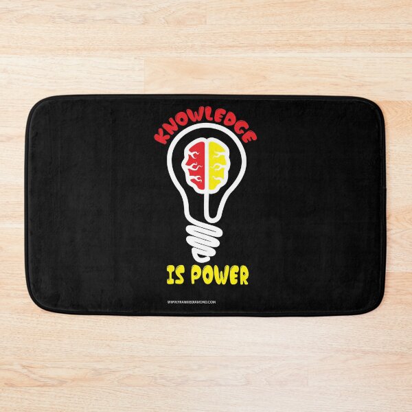 Item preview, Knowledge is Power Creative Light Design designed and sold by FrankieDiamond.