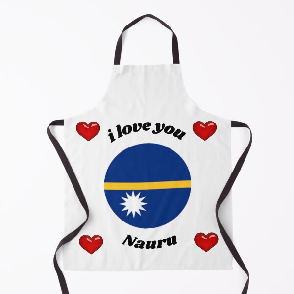 Item preview, nauru flag designed and sold by CARANIACLS.