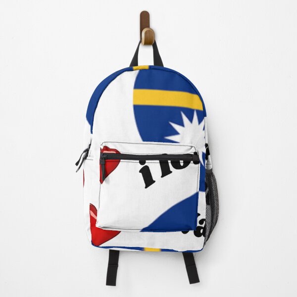 Item preview, nauru flag designed and sold by CARANIACLS.
