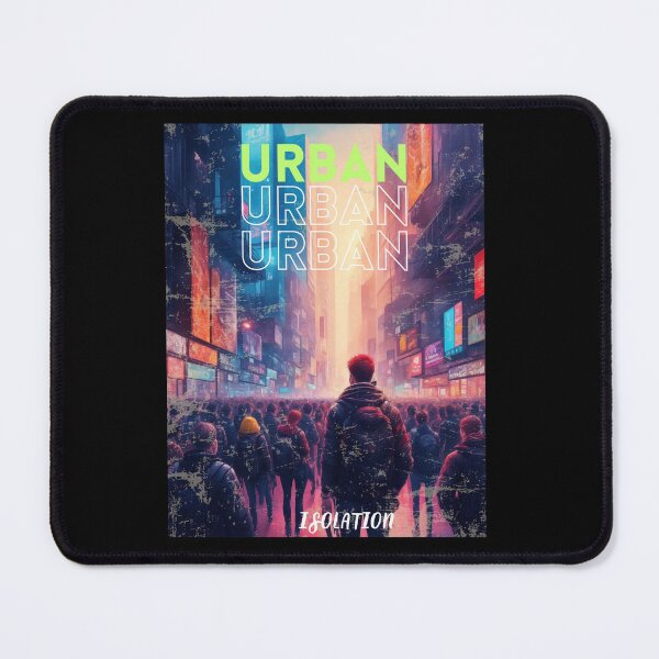 Item preview, Urban Isolation - Poignant Loneliness in the Heart of the Cityscape designed and sold by zax454.