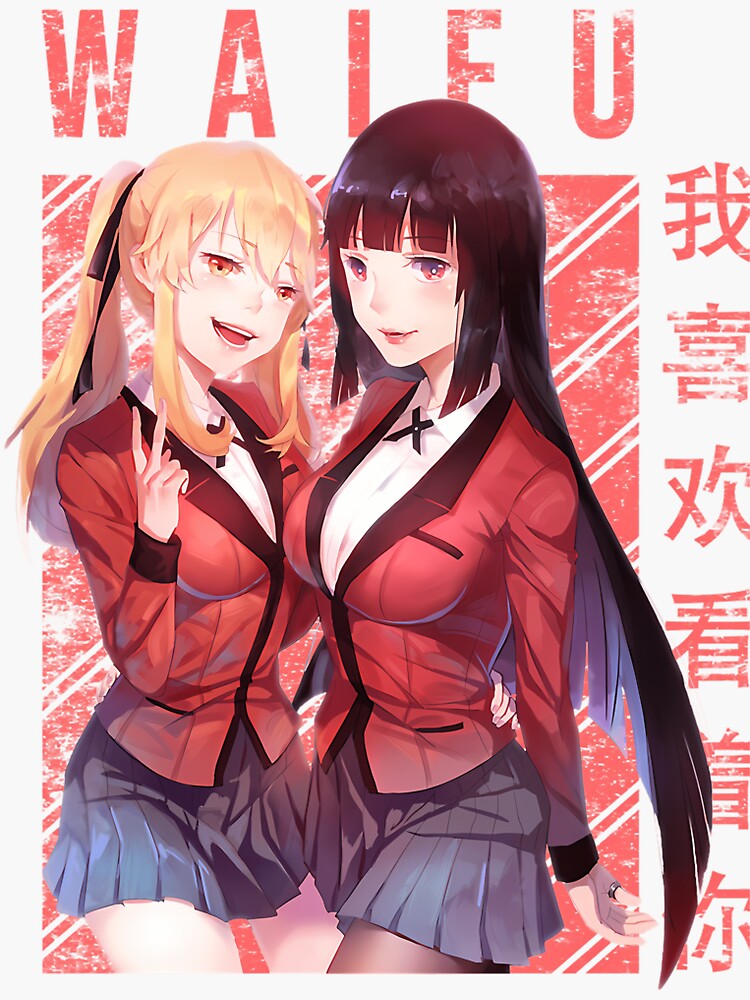  Kakegurui Poster Celestia Ludenberg And Yumeko Jabami