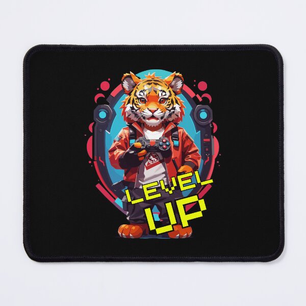 Item preview, Tiger Gamer Level Up designed and sold by chatzous.