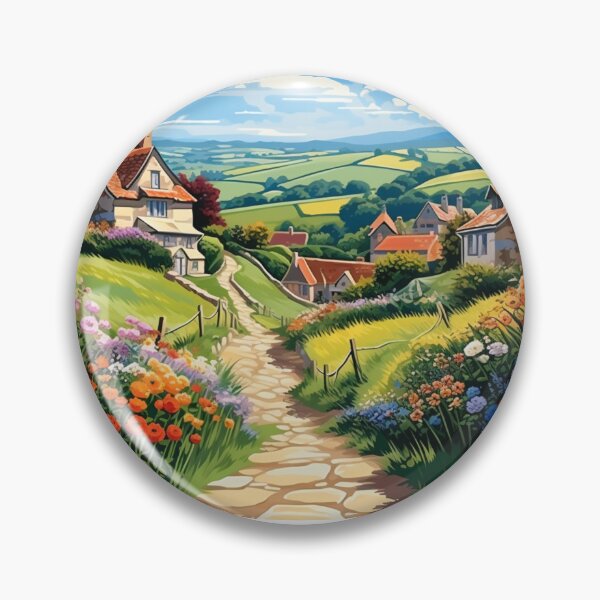 Item preview, Gold Hill, Shaftesbury designed and sold by andreipopescu.