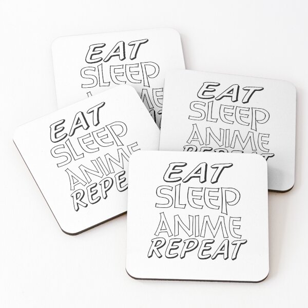 Item preview, Eat Sleep Anime Repeat: The Ultimate Otaku Life Cycle designed and sold by BarrelLive.