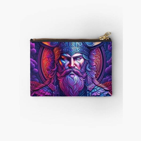 Item preview, strong viking with black crows beautiful, rich deep colors  designed and sold by aipaint.