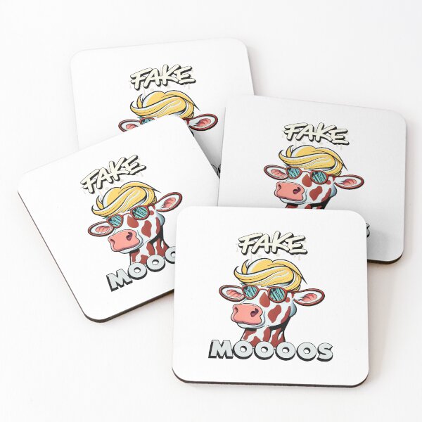 Item preview, Fake Moos news Trump funny cow lover bovine  designed and sold by w1ckerman.