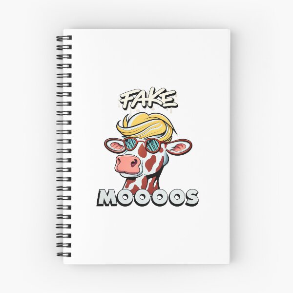 Item preview, Fake Moos news Trump funny cow lover bovine  designed and sold by w1ckerman.
