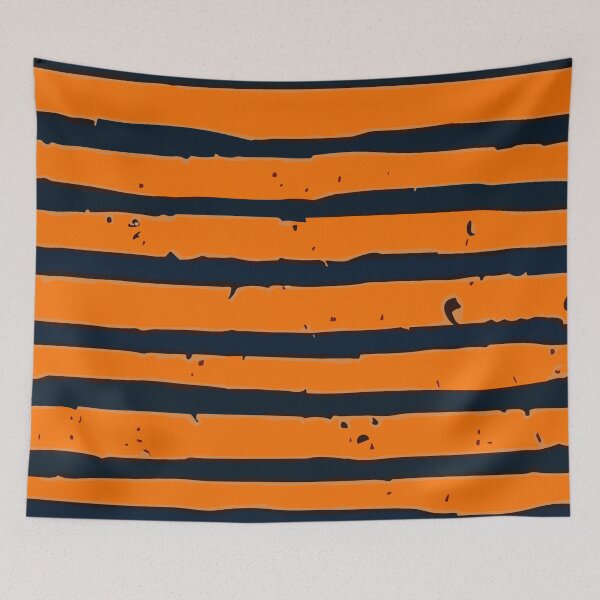 Item preview, Orange and Black Halloween Stripes designed and sold by SamJanner.