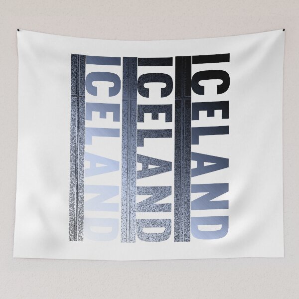 Item preview, Iceland National Retro Football Fan Style designed and sold by merchhost.