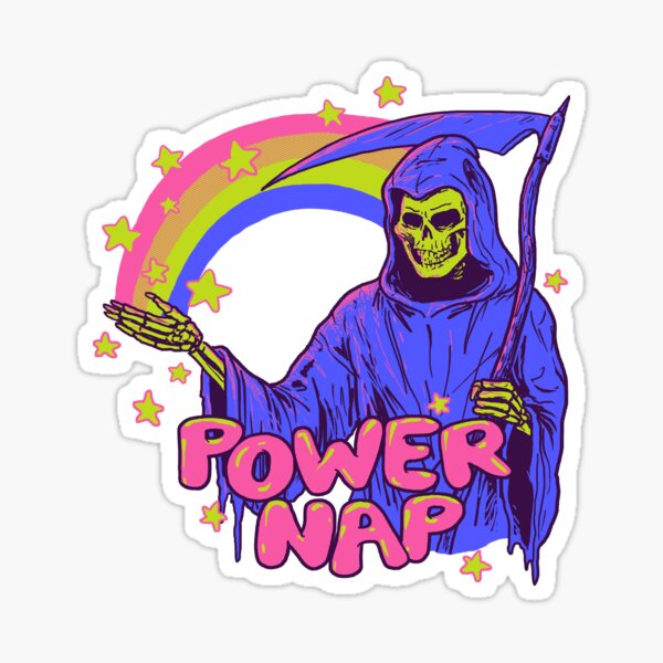 Power Nap Sticker