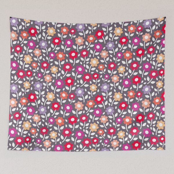 Item preview, Daisy Florals Flower Botanical Pattern designed and sold by Nicola-Rowe.