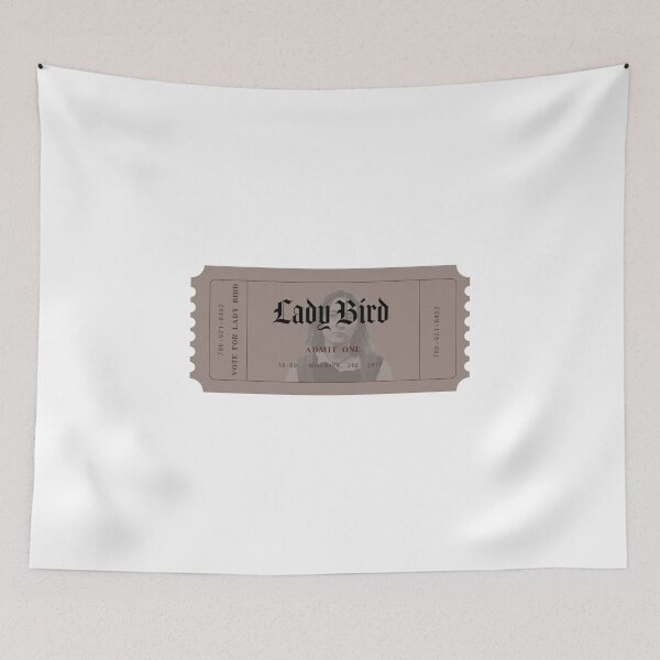 Item preview, lady bird movie ticket designed and sold by lucreziatrebbi.