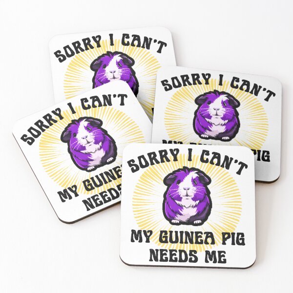 Item preview, Sorry I Can't My Guinea Pig Needs Me designed and sold by Theia-Creations.