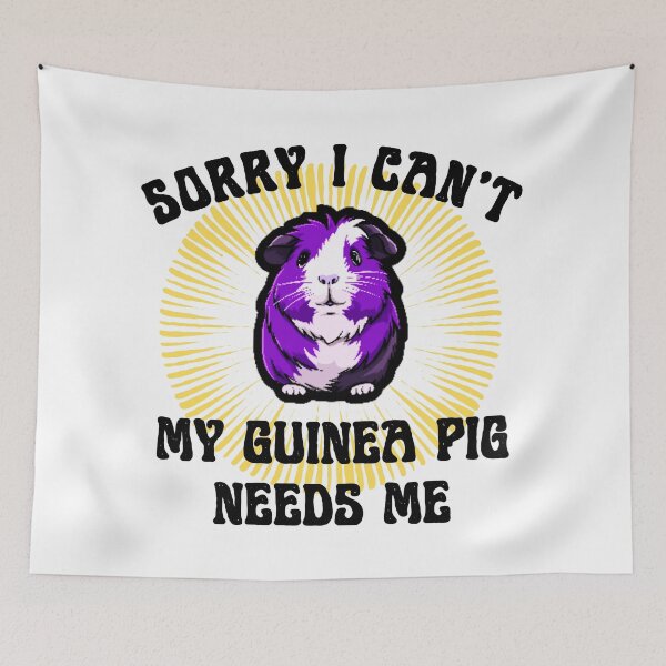 Item preview, Sorry I Can't My Guinea Pig Needs Me designed and sold by Theia-Creations.