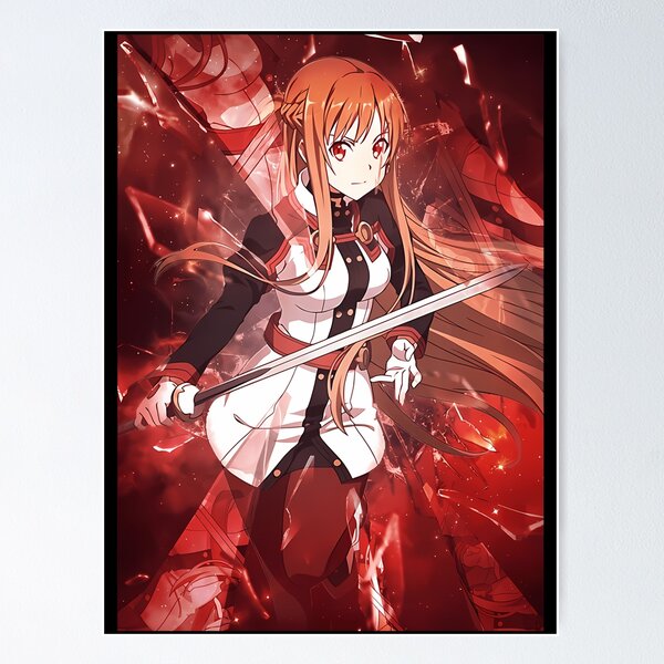 Download Yuuki Asuna, the skilled swordswoman in virtual reality Wallpaper