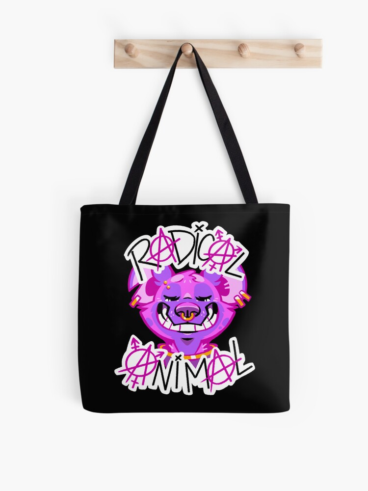 Thumbnail 1 of 2, Tote Bag, Radical Animal designed and sold by Mlice.