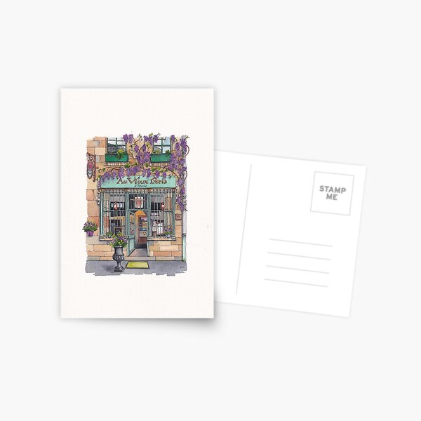Item preview, Urban Anna Studio - Aux vieux Paris Restaurant designed and sold by UrbanAnnaStudio.