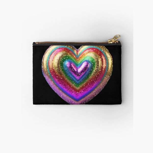 Item preview, Rainbow Glitter Heart designed and sold by Tau Tia L Douglass.