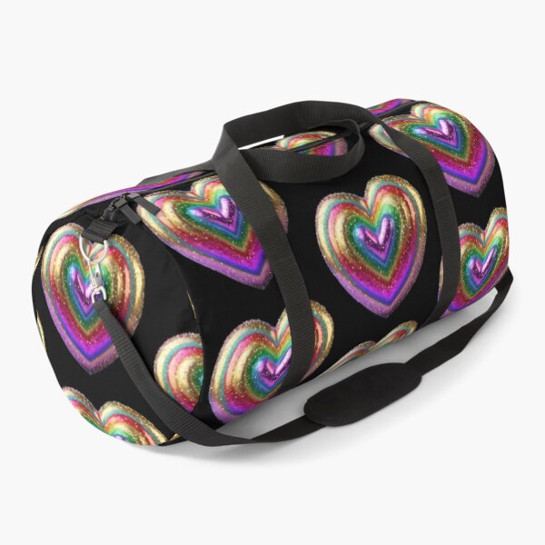 Item preview, Rainbow Glitter Heart designed and sold by Tau Tia L Douglass.