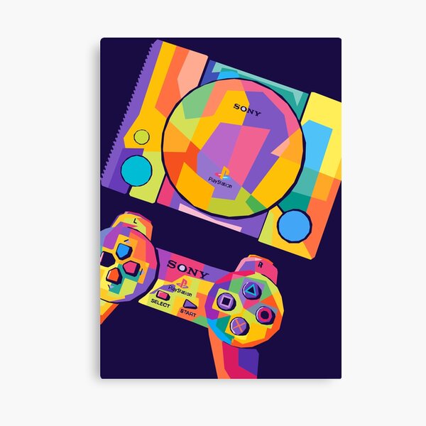 Play4 Canvas Print / Canvas Art by Sony playstation 4 - Fine Art