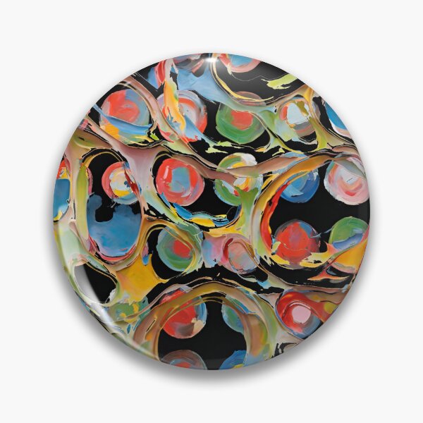 Item preview, Abstract Paint Drip & Whip - colorful abstract art designed and sold by shakespeare1212.