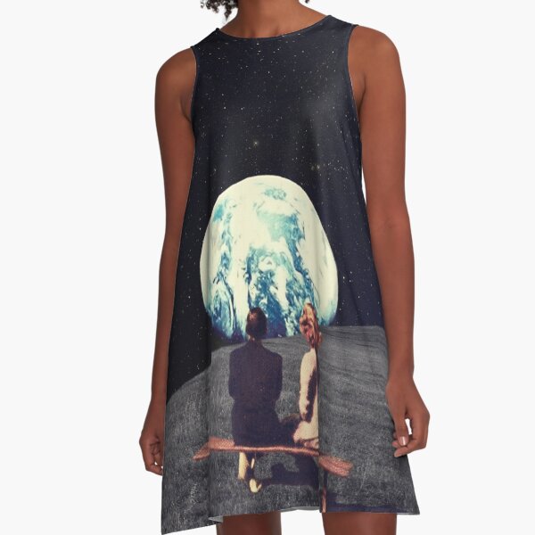 We Used To Live There A-Line Dress