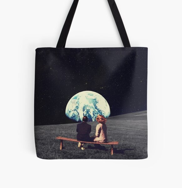 We Used To Live There All Over Print Tote Bag