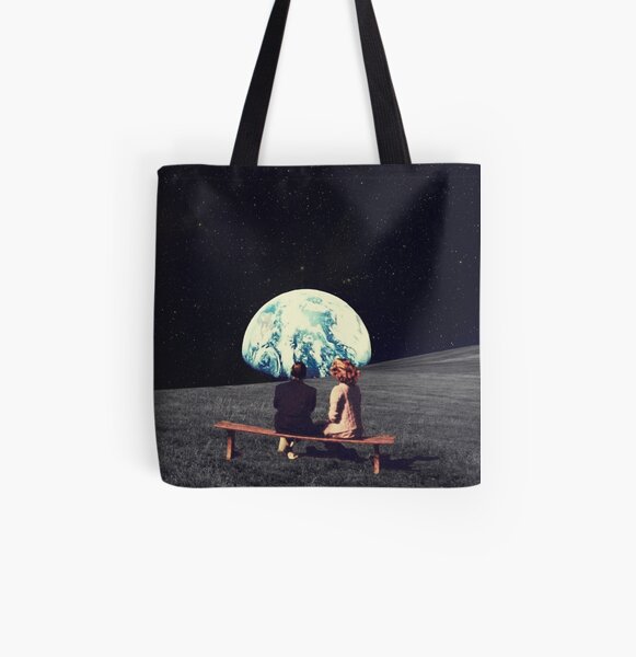 We Used To Live There All Over Print Tote Bag