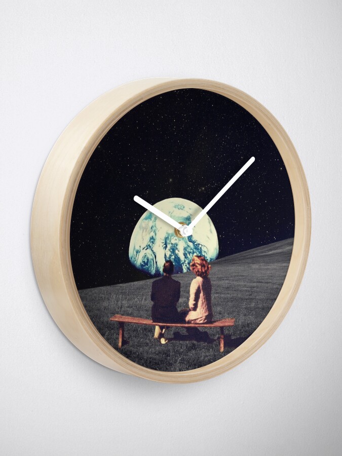 Alternate view of We Used To Live There Clock