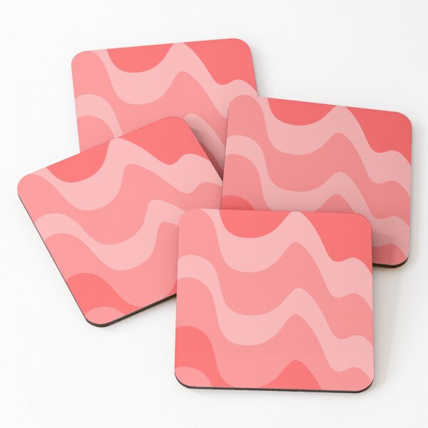 Item preview, Red wave pattern designed and sold by Chirayu1111.