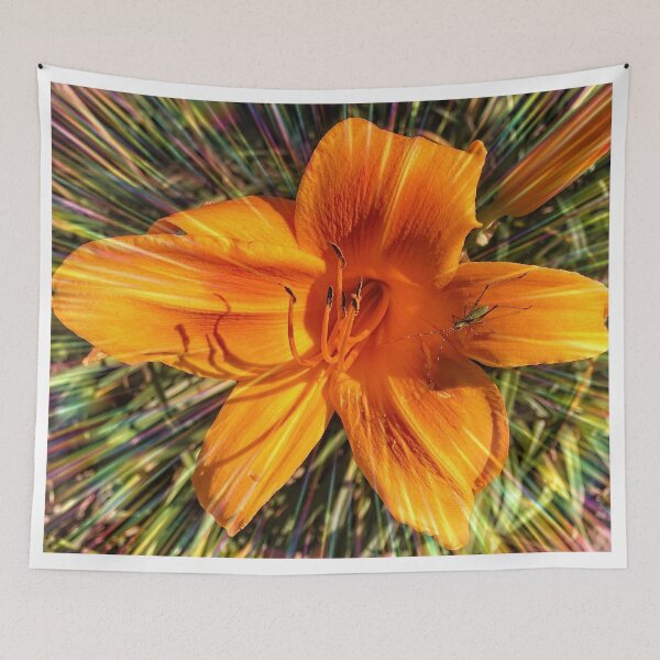 Item preview, Orange Lily with Bug designed and sold by billypittman.