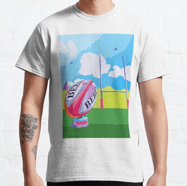 Rugby Ball Sport Pop Art Classic T-Shirt Unisex Hoodie