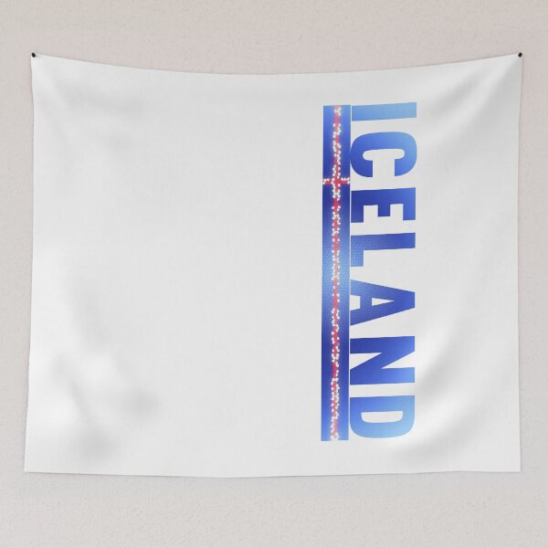 Item preview, Iceland Vintage-look Retro 80s Football Jersey Inspired designed and sold by merchhost.