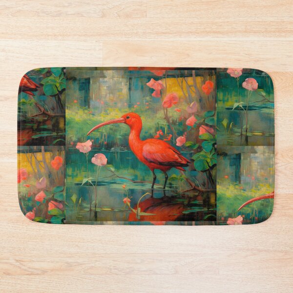 Item preview, Jungle Vibes - Red Ibis designed and sold by ArtMysterious.